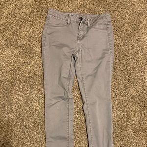 Grey stretch jeans